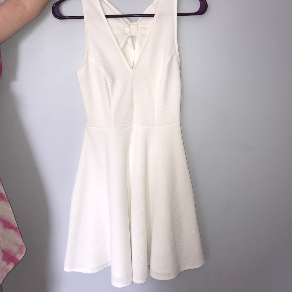 Fun white summer dress.